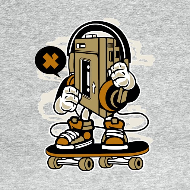 Walkman aka Skateboardman by Superfunky